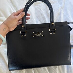 Kate Spade Black Satchel Bag